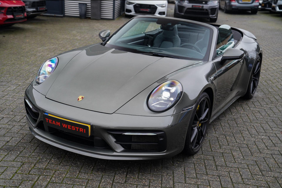 Porsche 911 Cabrio 3.0 Carrera | Sport Uitlaat | PASM Sport Suspension | LED Bi Xenon | Stoelverwarming | Aventuringroen | DAB+