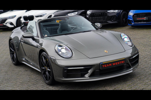 Porsche 911 Cabrio 3.0 Carrera | Sport Uitlaat | PASM Sport Suspension | LED Bi Xenon | Stoelverwarming | Aventuringroen | DAB+