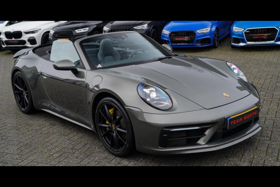 Porsche 911 Cabrio 3.0 Carrera | Sport Uitlaat | PASM Sport Suspension | LED Bi Xenon | Stoelverwarming | Aventuringroen | DAB+