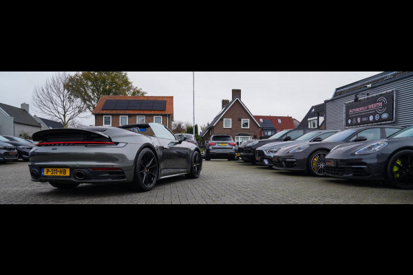 Porsche 911 Cabrio 3.0 Carrera | Sport Uitlaat | PASM Sport Suspension | LED Bi Xenon | Stoelverwarming | Aventuringroen | DAB+