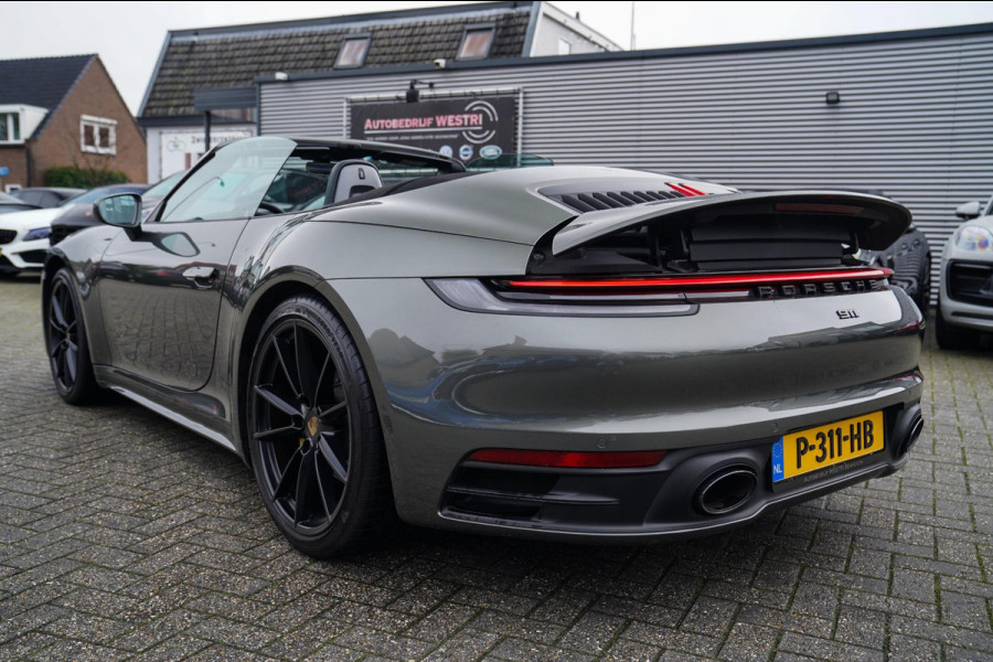 Porsche 911 Cabrio 3.0 Carrera | Sport Uitlaat | PASM Sport Suspension | LED Bi Xenon | Stoelverwarming | Aventuringroen | DAB+