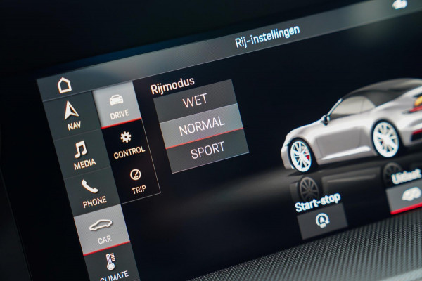 Porsche 911 Cabrio 3.0 Carrera | Sport Uitlaat | PASM Sport Suspension | LED Bi Xenon | Stoelverwarming | Aventuringroen | DAB+