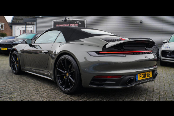 Porsche 911 Cabrio 3.0 Carrera | Sport Uitlaat | PASM Sport Suspension | LED Bi Xenon | Stoelverwarming | Aventuringroen | DAB+
