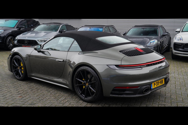 Porsche 911 Cabrio 3.0 Carrera | Sport Uitlaat | PASM Sport Suspension | LED Bi Xenon | Stoelverwarming | Aventuringroen | DAB+