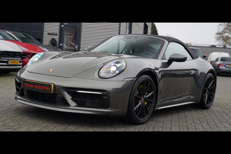 Porsche 911 Cabrio 3.0 Carrera | Sport Uitlaat | PASM Sport Suspension | LED Bi Xenon | Stoelverwarming | Aventuringroen | DAB+
