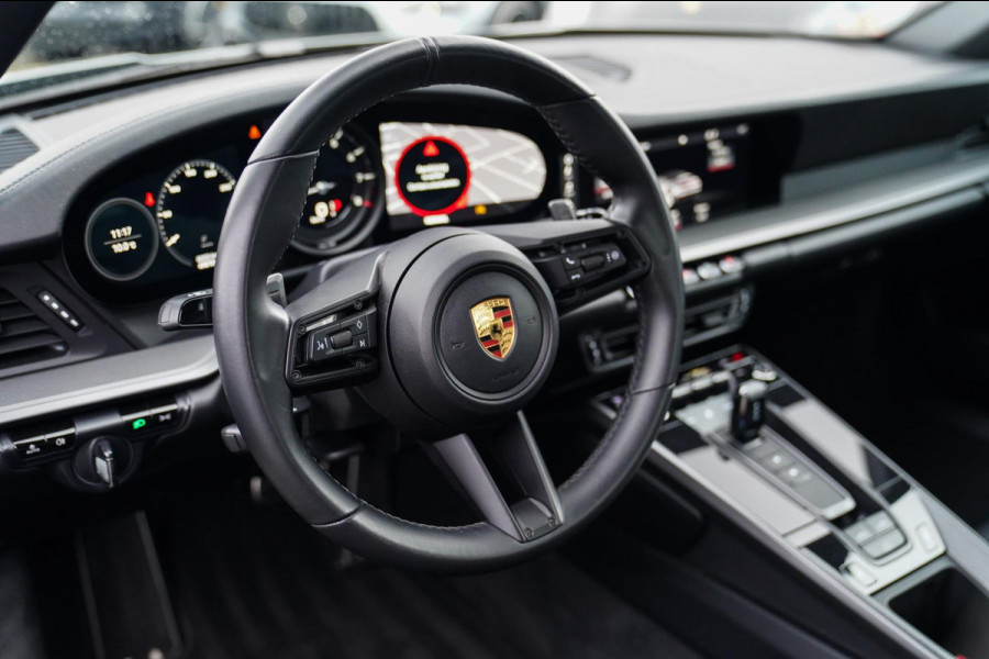 Porsche 911 Cabrio 3.0 Carrera | Sport Uitlaat | PASM Sport Suspension | LED Bi Xenon | Stoelverwarming | Aventuringroen | DAB+