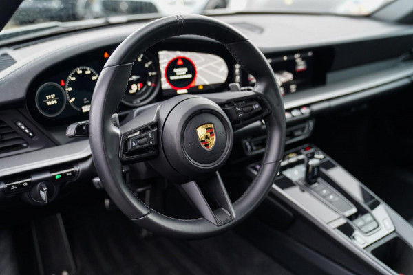 Porsche 911 Cabrio 3.0 Carrera | Sport Uitlaat | PASM Sport Suspension | LED Bi Xenon | Stoelverwarming | Aventuringroen | DAB+