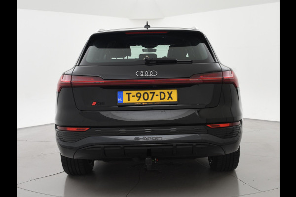 Audi Q8 e-tron 55 QUATTRO 115 kWh 408 PK S EDITION S-LINE + TREKHAAK 1800 KG | LUCHTVERING | HEAD-UP | LEDER SPORTINTERIEUR