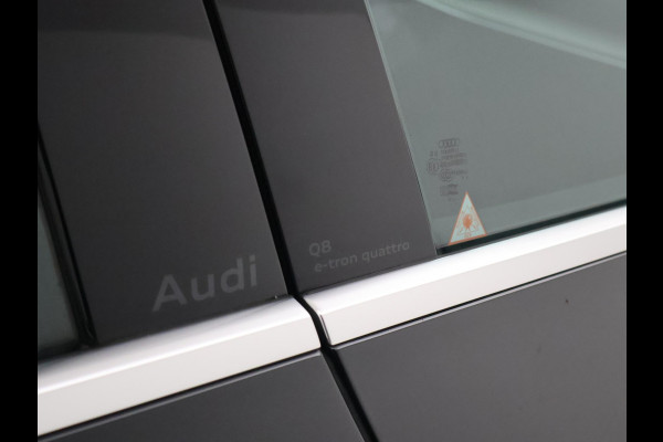 Audi Q8 e-tron 55 QUATTRO 115 kWh 408 PK S EDITION S-LINE + TREKHAAK 1800 KG | LUCHTVERING | HEAD-UP | LEDER SPORTINTERIEUR