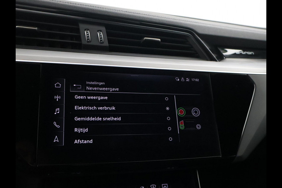 Audi Q8 e-tron 55 QUATTRO 115 kWh 408 PK S EDITION S-LINE + TREKHAAK 1800 KG | LUCHTVERING | HEAD-UP | LEDER SPORTINTERIEUR