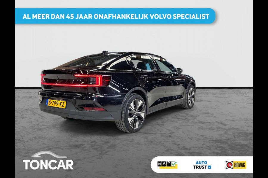 Polestar 2 Long Range Single Motor 78 kWh SOH 95% | 360 camera | Pilot Assist | Park Assist | 19" LM | Stoelverwarming | Android