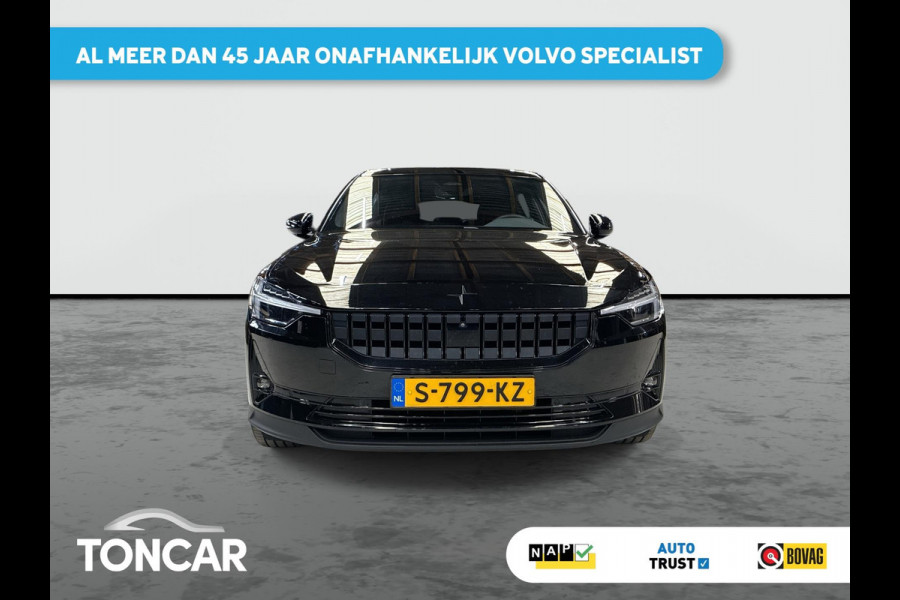Polestar 2 Long Range Single Motor 78 kWh SOH 95% | 360 camera | Pilot Assist | Park Assist | 19" LM | Stoelverwarming | Android