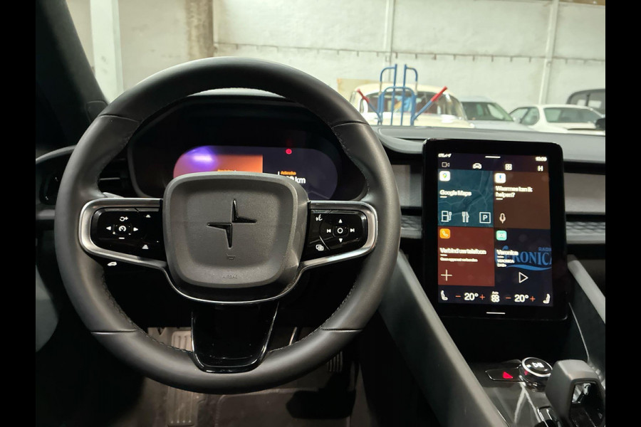 Polestar 2 Long Range Single Motor 78 kWh SOH 95% | 360 camera | Pilot Assist | Park Assist | 19" LM | Stoelverwarming | Android
