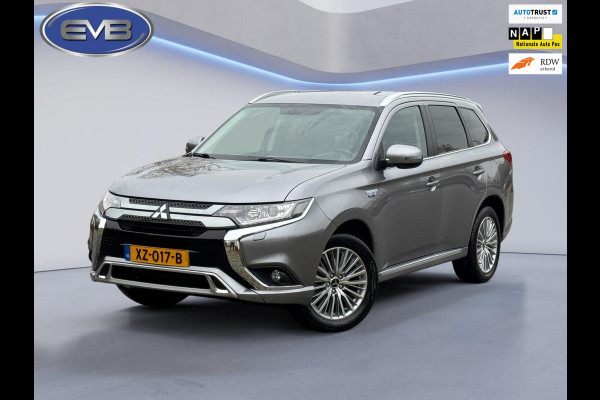 Mitsubishi Outlander 2.4 PHEV Pure+, vele opties, achteruitrijcamera, leder, 18 inch, 1 e eigenaar, NL auto met nationale auto pas