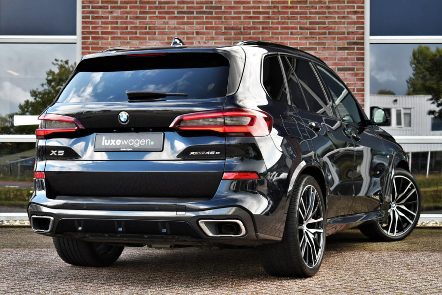 BMW X5 xDrive45e 394pk M-Sport Pano ACC Trekh HUD H/K 4wielbest 22inch