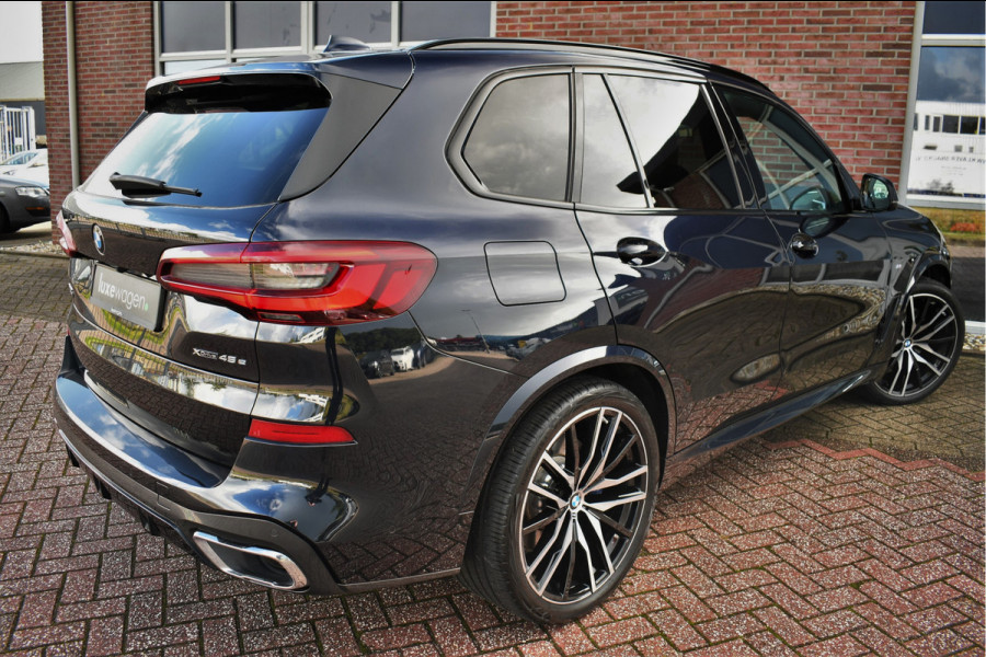 BMW X5 xDrive45e 394pk M-Sport Pano ACC Trekh HUD H/K 4wielbest 22inch