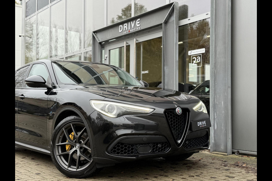 Alfa Romeo Stelvio 2.0 T AWD 280PK First Edition Black|Pano|Leder|Cam
