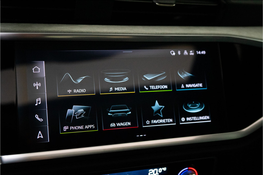 Audi Q3 Sportback 45 TFSI e Edition 245PK Matte Black | Pano | Sfeer | B&O | Memory | 12 MND Garantie