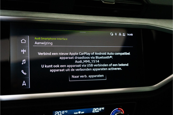 Audi Q3 Sportback 45 TFSI e Edition 245PK Matte Black | Pano | Sfeer | B&O | Memory | 12 MND Garantie