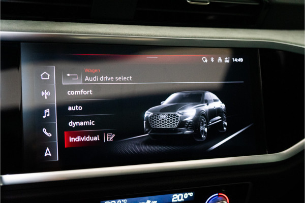 Audi Q3 Sportback 45 TFSI e Edition 245PK Matte Black | Pano | Sfeer | B&O | Memory | 12 MND Garantie