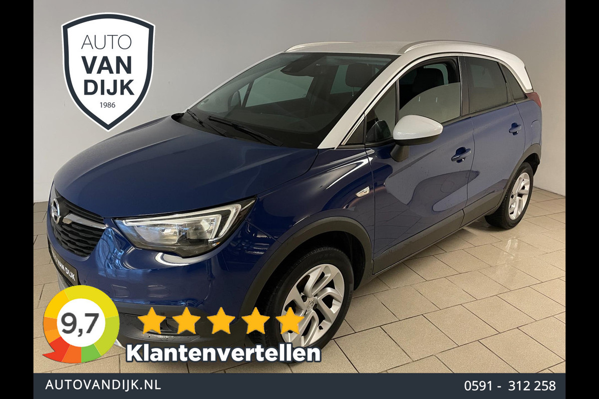 Opel Crossland X 1.2 Turbo Innovation 110PK AIRCO CLIMA NAVI CRUISE APPLE CARPLAY KEYLESS VELGEN NIEUWSTAAT