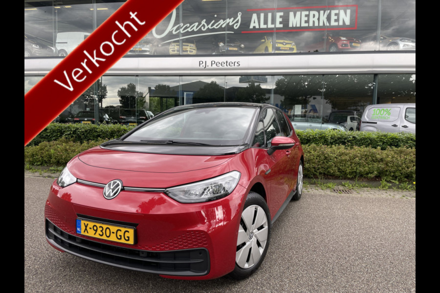 Volkswagen ID.3 Pro Advantage 58 kWh NIEUW! Automaat - Cruise control - Airco - Parkeersensoren - achteruitrijcamera - navigatie - Multifunctioneel stuurwiel