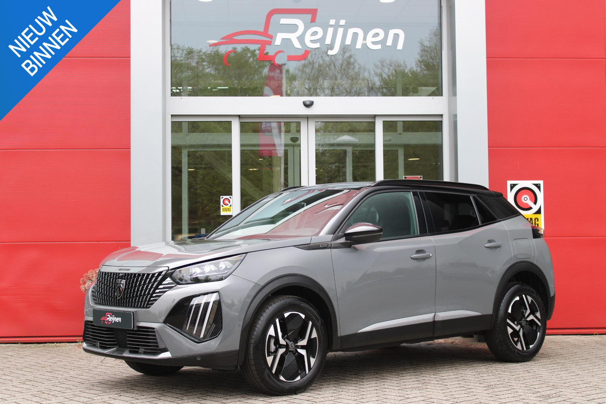 Peugeot 2008 1.2 130PK AUTOMAAT GT PACK | ELEKTRISCH BEDIENBARE BESTUURDERSSTOEL | NAVIGATIE | FULL LED KOPLAMPEN | DRAADLOZE APPLE CARPLAY/ANDROID AUTO | ADAPTIVE CRUISE CONTROL | CAMERA VOOR + ACHTER | CLIMATE CONTROL | LICHTMETALEN VELGEN 17" | KEYLESS ENTRY/START | DAB+ RADIO | ALCANTARA/LEDEREN BEKLEDING  | DODEHOEK DETECTIE | PARKEERSENSOREN VOOR + ACHTER | STOEL VERWARMING |