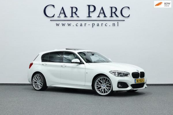 BMW 1-serie 120i M-Sport LED/M-PAKKET/SCHUIFDAK/LEER+S.VERWARMING/LMV/PDC/CRUISE/ECC/12 MND GARANTIE!