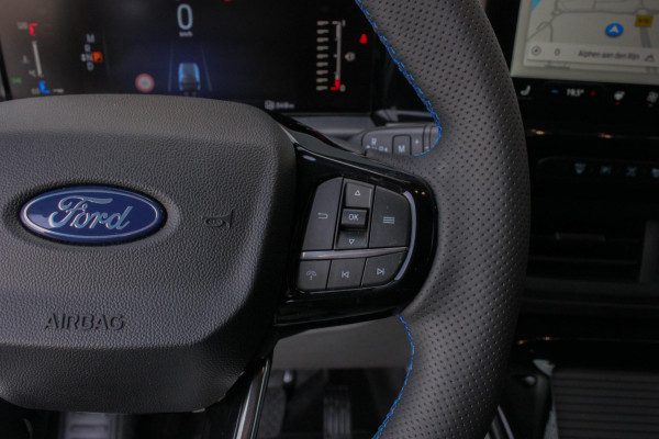 Ford Transit Custom 320 2.0 TDCI L2H1 MS-RT DC AWD DUBBEL CABINE BPM VRIJ / KUIPSTOELEN / DIRECT RIJDEN / NAVIGATIE / FULL BLACK