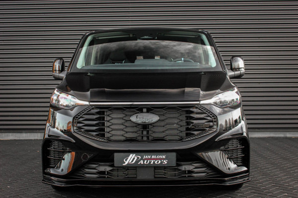 Ford Transit Custom 320 2.0 TDCI L2H1 MS-RT DC AWD DUBBEL CABINE BPM VRIJ / KUIPSTOELEN / DIRECT RIJDEN / NAVIGATIE / FULL BLACK