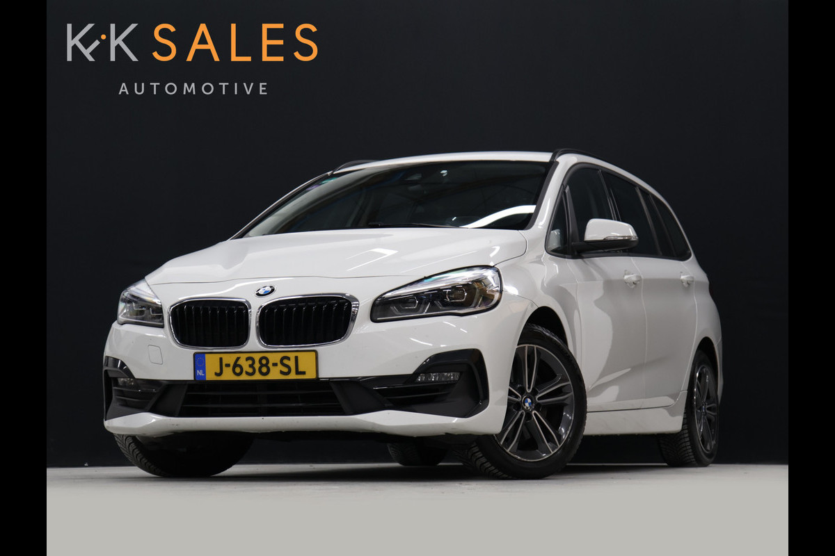 BMW 2 Serie Gran Tourer 218i 7p. Executive Edition [7-ZITS, TREKHAAK AFNEEMBAAR, HEAD-UP, PDC ACHTER, LEDVERLICHTING, BLUETOOTH, ELEKTRISCHE ACHTERKLEP, 6-BAK, CRUISE, CLIMATE, NIEUWSTAAT]
