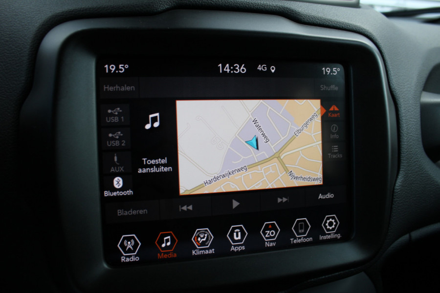 Jeep Renegade 4xe 190 Plug-in Hybrid Electric Limited | BLIS | Leder | Adaptieve Cruis | Navigatie | Camera