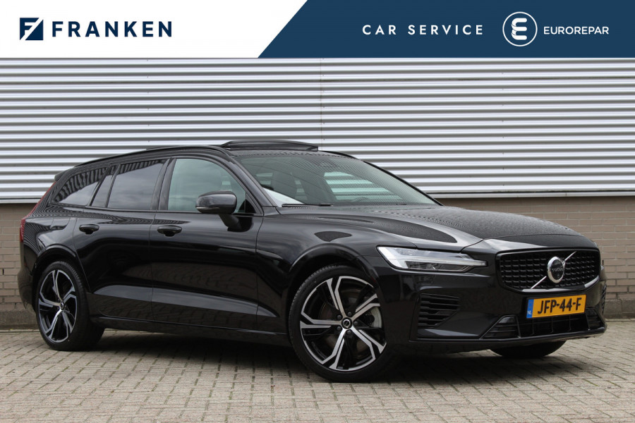 Volvo V60 2.0 T6 Plug-in hybrid AWD Plus Dark | Panoramadak | Trekhaak | H&K | BLIS | 360 Camera | Winterpack