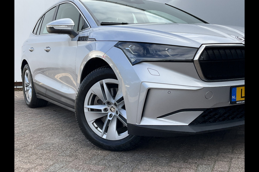 Škoda ENYAQ iV 80 Trekhaak Stoel/Stuurverw Carplay Warmtepomp Trekhaak 100% Elektrisch NL-Auto!