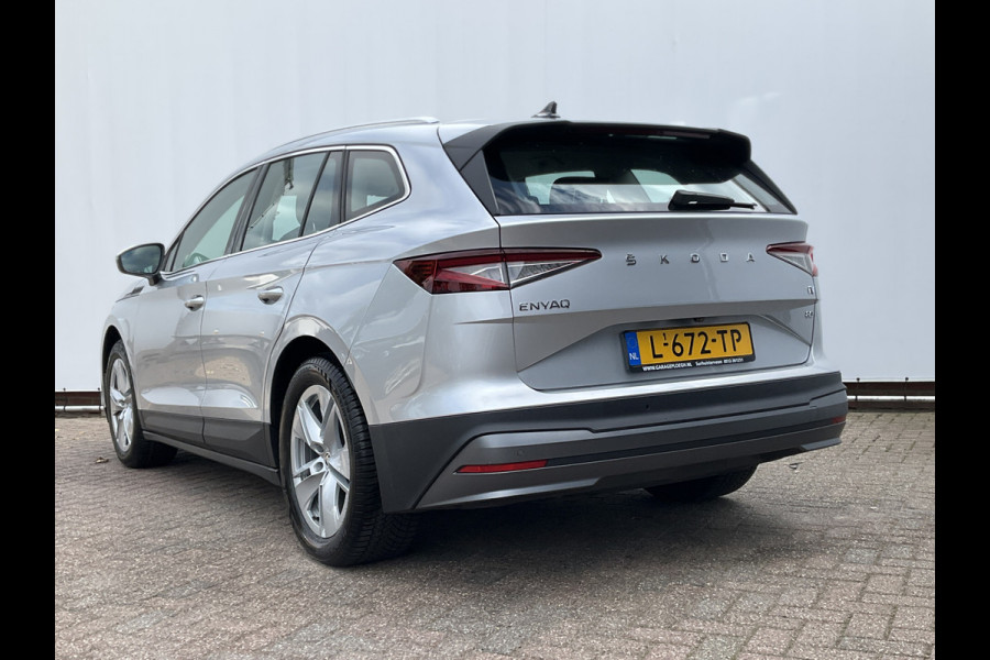 Škoda ENYAQ iV 80 Trekhaak Stoel/Stuurverw Carplay Warmtepomp Trekhaak 100% Elektrisch NL-Auto!