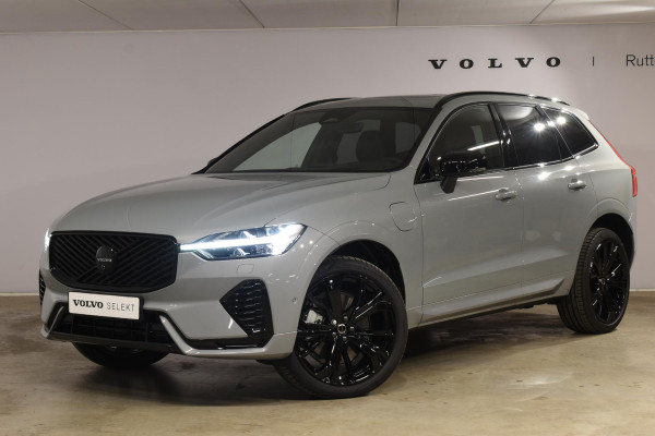 Volvo XC60 T6 350PK Plug-in Hybrid AWD Plus Black Edition / 360 Camera / Panorama Dak / Lederen Bekleding / Elektrische Stoelen / Stuur & Stoelverwarming /