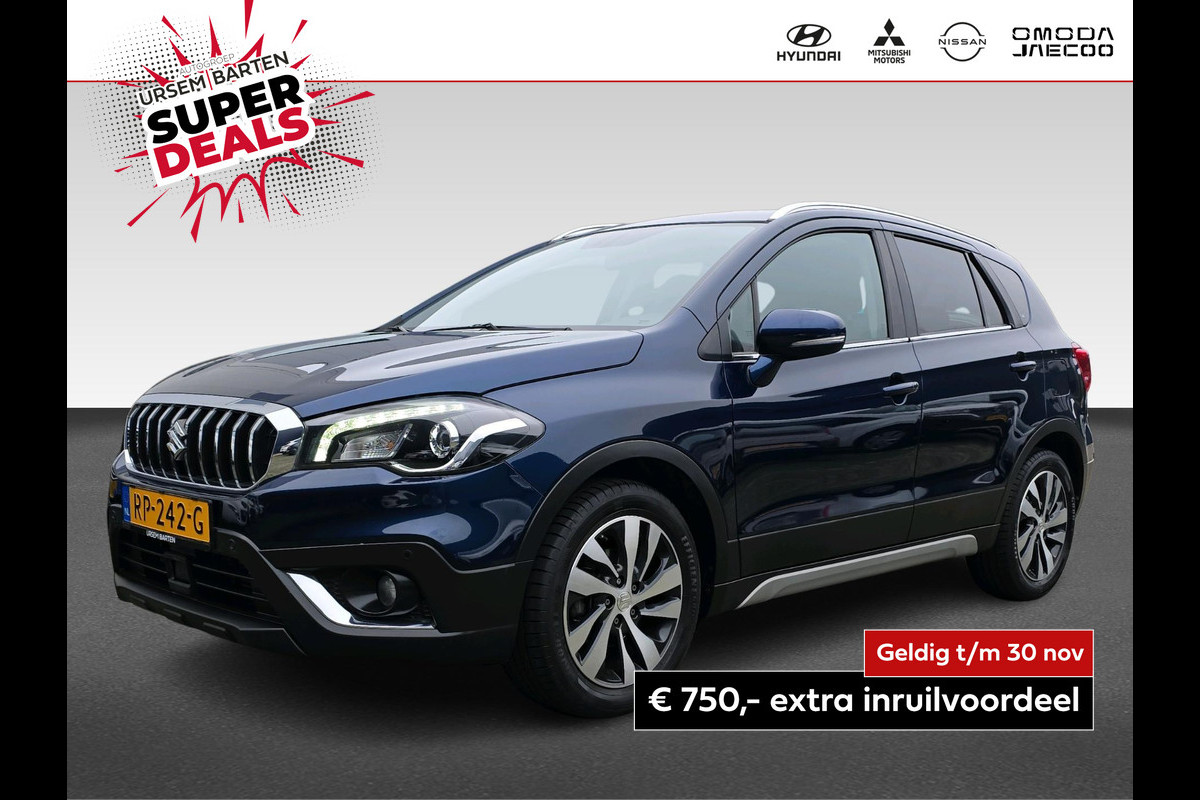 Suzuki S-Cross 1.4 Boosterjet High Executive | Automaat | Pano | Stoelverwarming | Volleder | Trekhaak | Navigatie | Adaptive Cruisecontrol |