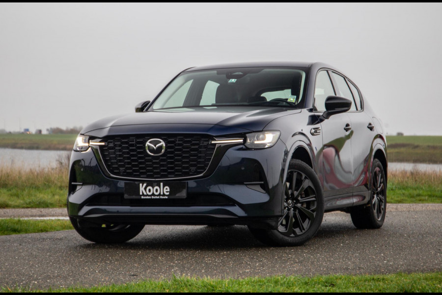 Mazda CX-60 2.5 e-SkyActiv PHEV Homura STOELVERWARMING / CARPLAY / DEALER AUTO / LEER
