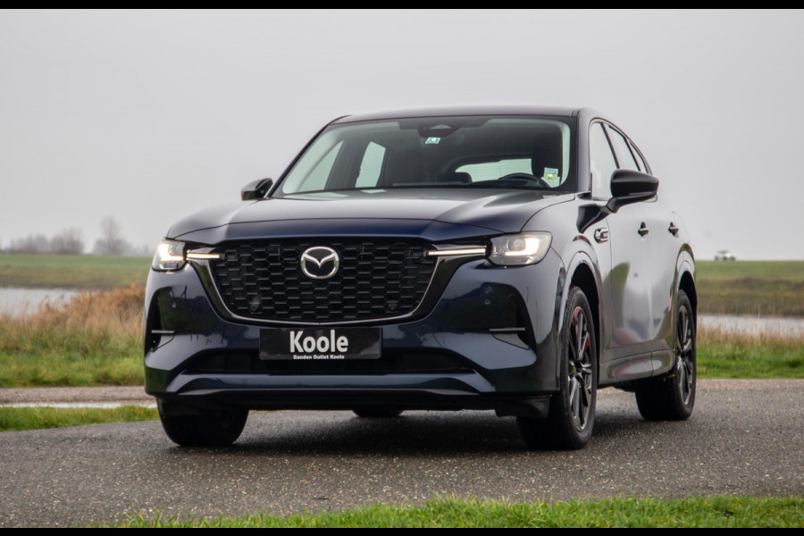 Mazda CX-60 2.5 e-SkyActiv PHEV Homura STOELVERWARMING / CARPLAY / DEALER AUTO / LEER