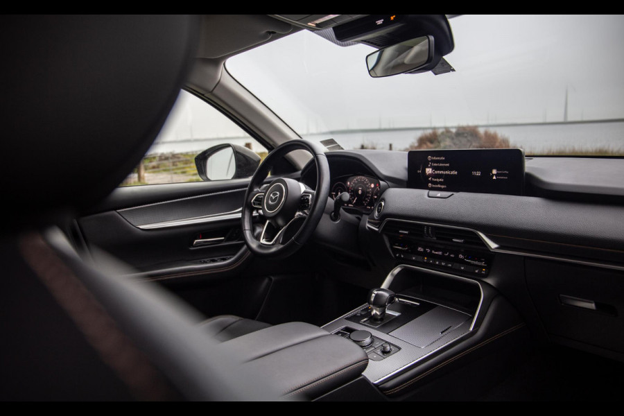 Mazda CX-60 2.5 e-SkyActiv PHEV Homura STOELVERWARMING / CARPLAY / DEALER AUTO / LEER