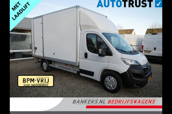 Opel Movano Opel Movano 2.2D 165PK, Meubelbak, Laadlift, Laadbak: L*B*H = 375*210*215 / Lading vastzetrail op 100 cm met 1 vastzetstang, Zijdeur rechtsachter Laadklep D'Hollandia 750 KG, plateau van 160 cm en met afstandsbediening en rolstops