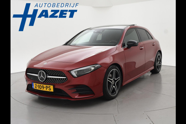 Mercedes-Benz A-Klasse 180 AUT. AMG SPORT + PANORAMA | SFEERVERLICHTING | CAMERA | ADAPTIVE CRUISE | CARPLAY
