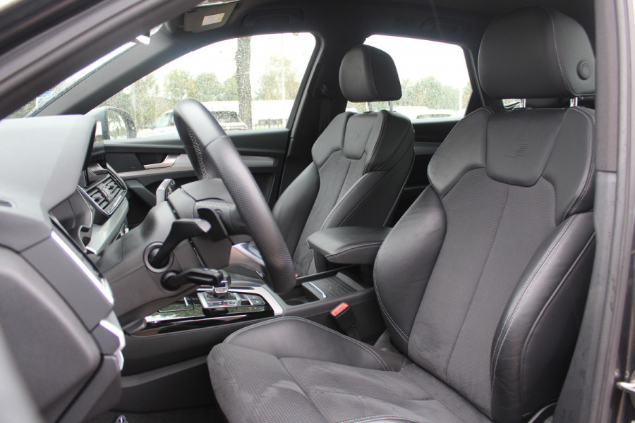 Audi Q5 50 TFSI e S edition NL Auto! / 360Camera / Half leder / 20'' / Adapt.cruise / BTW Auto