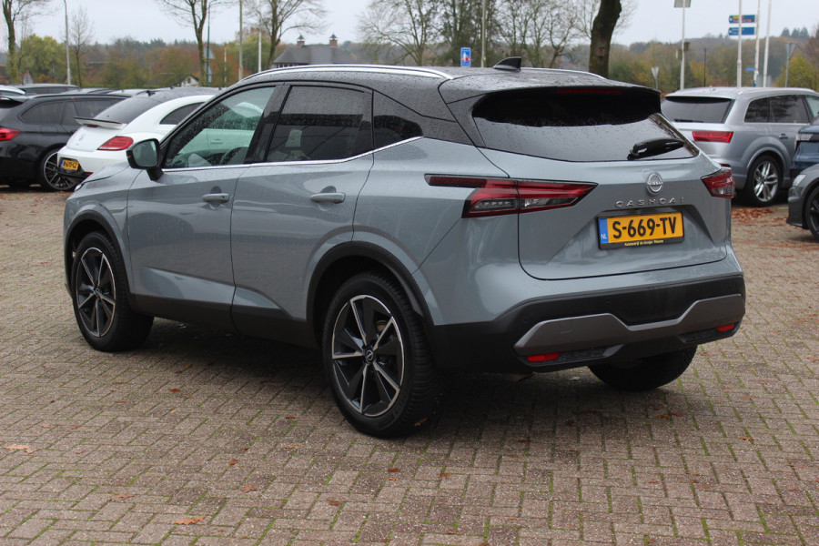 Nissan QASHQAI 1.3 MHEV Tekna / Panoramadak / 360Camera / Head-up / Half leder / Matrix LED / 19'' / Stoelverwarming / DAB / ACC