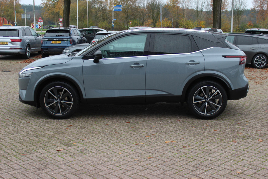 Nissan QASHQAI 1.3 MHEV Tekna / Panoramadak / 360Camera / Head-up / Half leder / Matrix LED / 19'' / Stoelverwarming / DAB / ACC