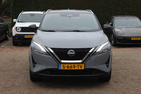 Nissan QASHQAI 1.3 MHEV Tekna / Panoramadak / 360Camera / Head-up / Half leder / Matrix LED / 19'' / Stoelverwarming / DAB / ACC
