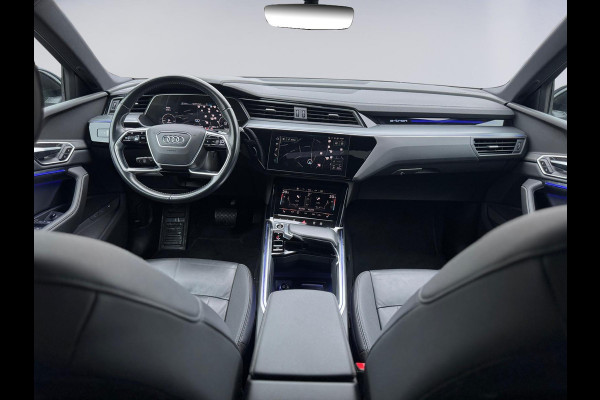 Audi e-tron Quattro Business edition Plus, 1 e eigenaar, panodak, leder, camera, afn. trekhaak, stoelverwarming, NL auto nap