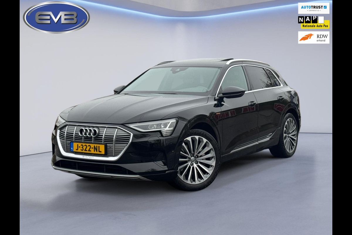 Audi e-tron Quattro Business edition Plus, 1 e eigenaar, panodak, leder, camera, afn. trekhaak, stoelverwarming, NL auto nap