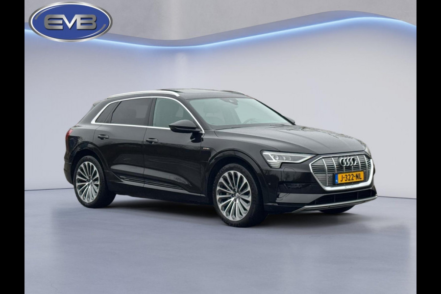 Audi e-tron Quattro Business edition Plus, 1 e eigenaar, panodak, leder, camera, afn. trekhaak, stoelverwarming, NL auto nap