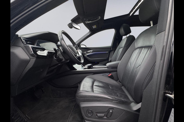 Audi e-tron Quattro Business edition Plus, 1 e eigenaar, panodak, leder, camera, afn. trekhaak, stoelverwarming, NL auto nap
